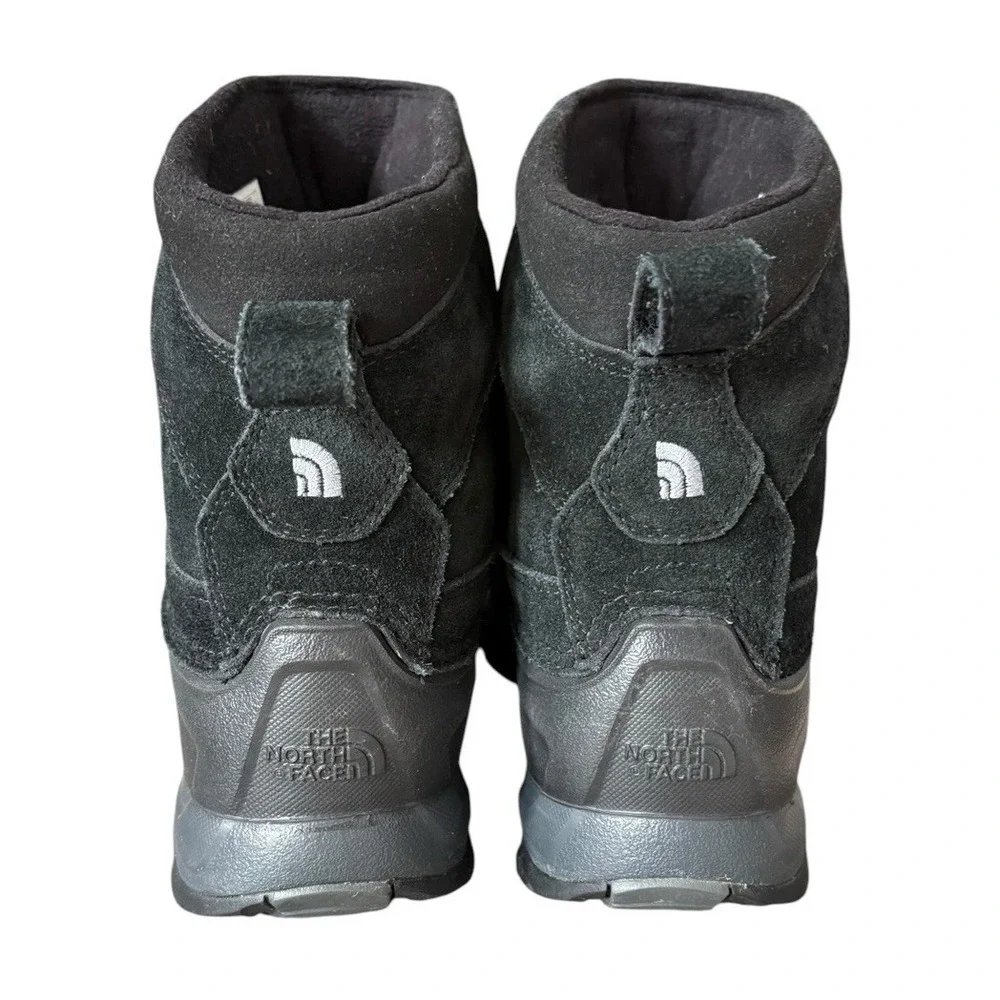 The North Face Men's Black Suede Waterproof Winter Chukka Boots Sz 9.5 Insulated
